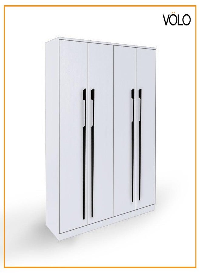 VOLO Cabinet Handles - Multi-Use Aluminium Pull Handles for Wardrobes, Drawers, Sliding Closets & Doors in Kitchen, Office & Bedroom | Pack of 2 (SAC-40) (Black, 900MM (36 INCH)) - Image 5
